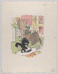 Ambroise Thomas assistant à une répétition de Françoise de Rimini, from Le Rire, No. 66, 8 February 1896 by Henri de Toulouse Lautrec