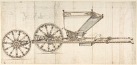 Design for a Carriage (Chaise Italienne?)