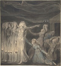 The Parable of the Wise and Foolish Virgins by William Blake. Original from The Metropolitan Museum of Art.