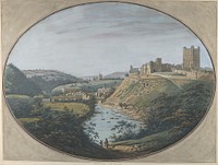 View of Richmond, Yorkshire by George Cuitt the Elder