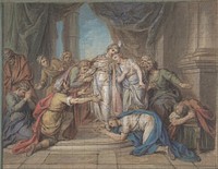 Joseph Recognized by his Brothers, Charles Antoine Coypel