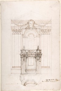 Project for a Chapel in the Church of San Ciriaco, Ancona