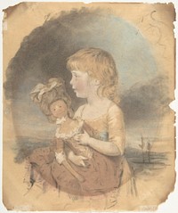 Child Holding a Doll 