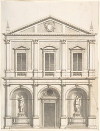 Design for a Church Façade