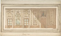 Design for Decoration of a Drawing Room 