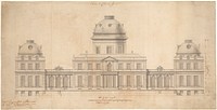 Design for the Garden Façade of a Palace