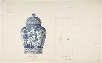 Design for Two Vases