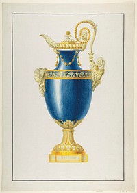 Design for a Gilt Bronze Ewer