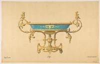 Design for a Compotier, Anonymous, French, 19th century