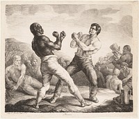 Boxers by Théodore Gericault