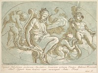 Venus Surrounded by Putti, artist Arthur Pond, after Parmigianino (Girolamo Francesco Maria Mazzola)