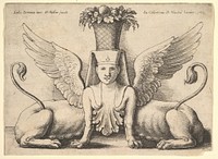 Sphinx with Two Bodies by Giulio Romano
