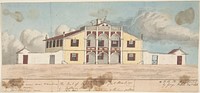 Fonduco, the Seat of Captain Thomas James Maling by Anonymous, British, 19th century