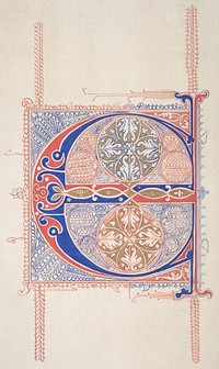 Illuminated Initial "C"