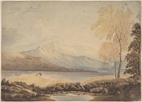 Lakeland Landscape, formerly attributed to Copley Fielding