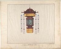 Design for Hall Lamp No.9