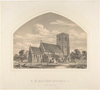 St. Michael's Church, Cherry Burton: North East View by Sir Horace Jones