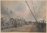 Deck of Great Eastern, Aft: the Paying-out Machinery by Robert Charles Dudley