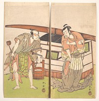 The Actor Otani Hiroji III and the Actor Onoe Kikugoro I by Katsukawa Shunshō