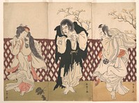 Ichikawa Danjuro IV in the Role of the Monk Mongaku from the Play Hana-zumo Genji-biki by Katsukawa Shunshō