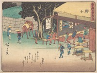 Mariko by Utagawa Hiroshige