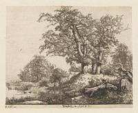 The Three Oaks by Jacob van Ruisdael