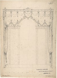 Design for a Wall with Three Windows