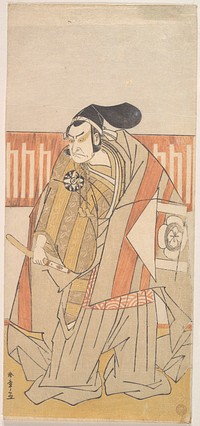 The First Nakamura Nakazo in the Role of Kudo Suketsune