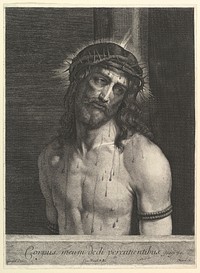 Le Christ a la colonne by Jean Morin