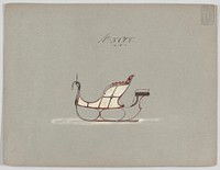 Design for Sleigh with Dickey Seat, no. 3848