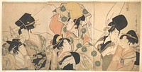 Narihira's Journey to the East by Utamaro Kitagawa (1754–1806)