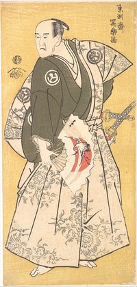 Yamashina Shirojuro in the Role of Nagoya Sanzaemon