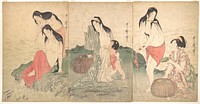 The Awabi Fishers by Utamaro Kitagawa (1754–1806)