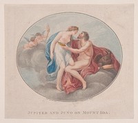 Jupiter and Juno on Mount Ida, Francesco Bartolozzi (engraver)