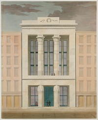 American Institute, New York City (front elevation)