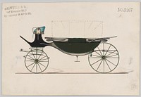 Design for Landau, No. 3267, Manufacturer : Brewster & Co.