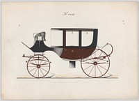 Design for Coupé, no. 3023, Manufacturer : Brewster & Co.