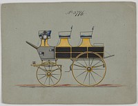 Design for Roof Seat Break, no. 3796, Manufacturer : Brewster & Co.