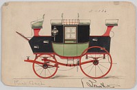 Design for Road Coach, no. 4126