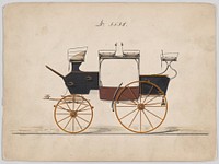 Design for Skeleton Coach (?), no. 3538