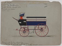 Design for Wagonette Break, no. 3590, Manufacturer : Brewster & Co.