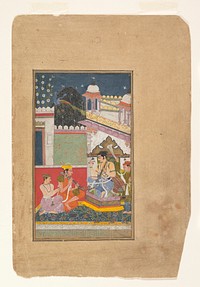 Shri Raga: Folio from a ragamala series (Garland of Musical Modes), India (Rajasthan, Bundi)