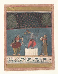 Vasant Ragini: Folio from a ragamala series (Garland of Musical Modes), India (Madhya Pradesh, Malwa)