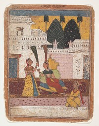 Ramkali Ragini:  Page from a Dispersed Ragamala Series (Garland of Musical Modes), India (Rajasthan, Marwar)