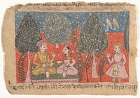 Page from a Dispersed Rasikapriya (Lover's Breviary), India