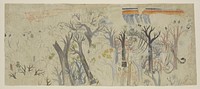 Study for a Tiger Hunt by Sheikh Taju