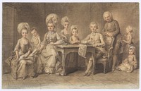 Family Portrait by Georg David Matthieu