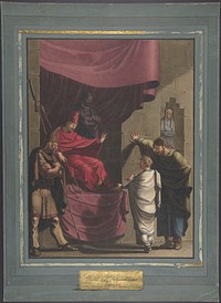 Daniel interprets Nebuchadnezzar's Dream by Franz Von Hauslab the Younger