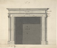 Design for a Chimneypiece by Sir William Chambers