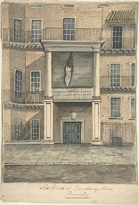 The Duke of Queensbury's House, Piccadilly